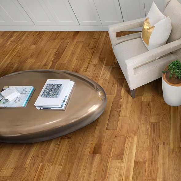 Regatta Teak 5" Hardwood Floor Tiles