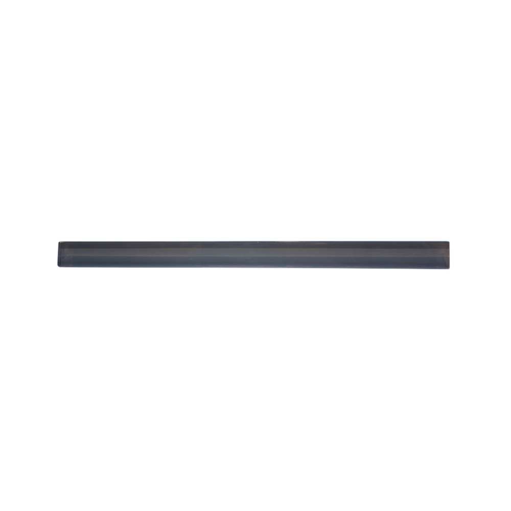Gotham 1"x12" Dark Grey Glass Shiny Liner