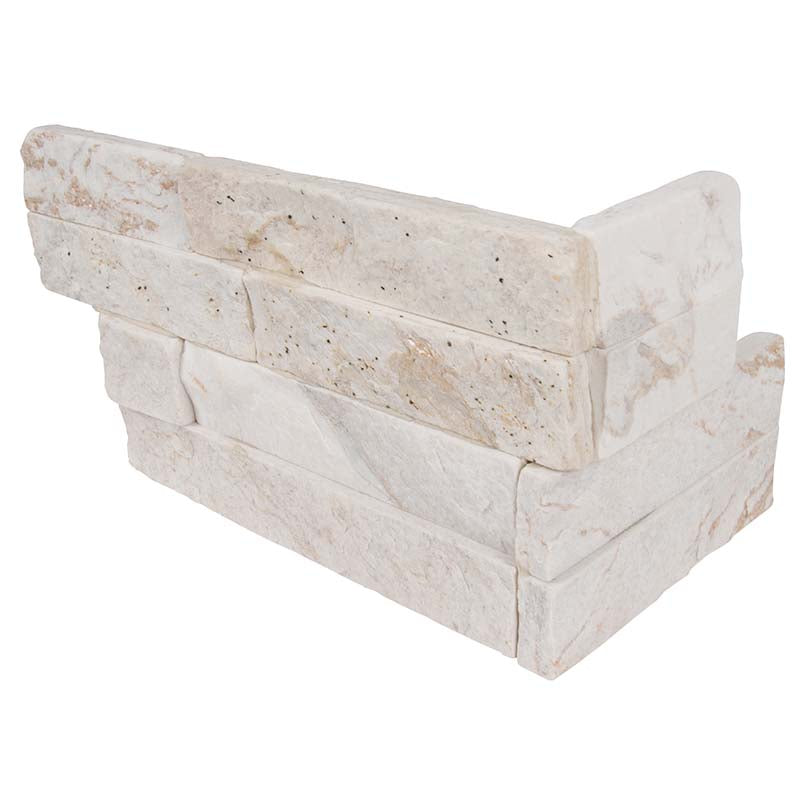 ROCKMOUNT Royal Wht Splitface"L"Pnl 6x18