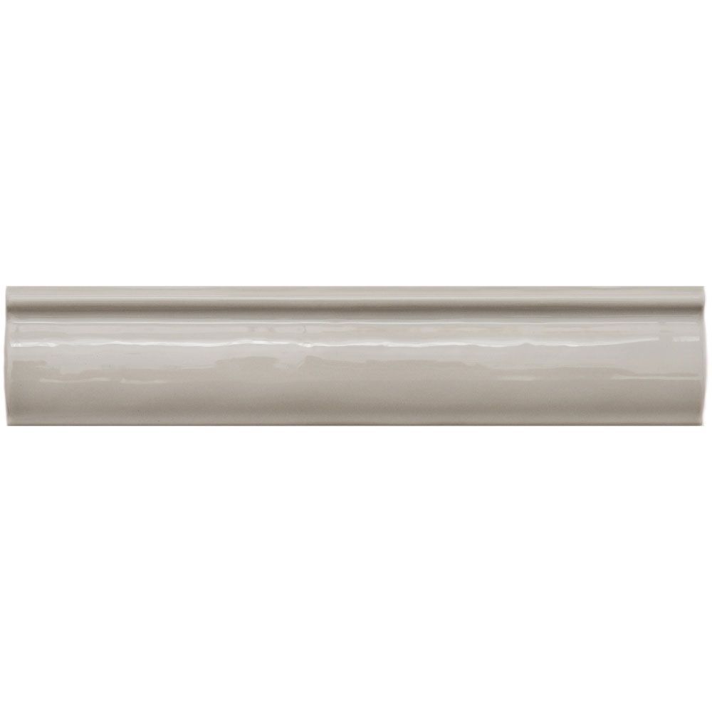 Antika 2"x10" Gris Porcelain Glossy Chairrail