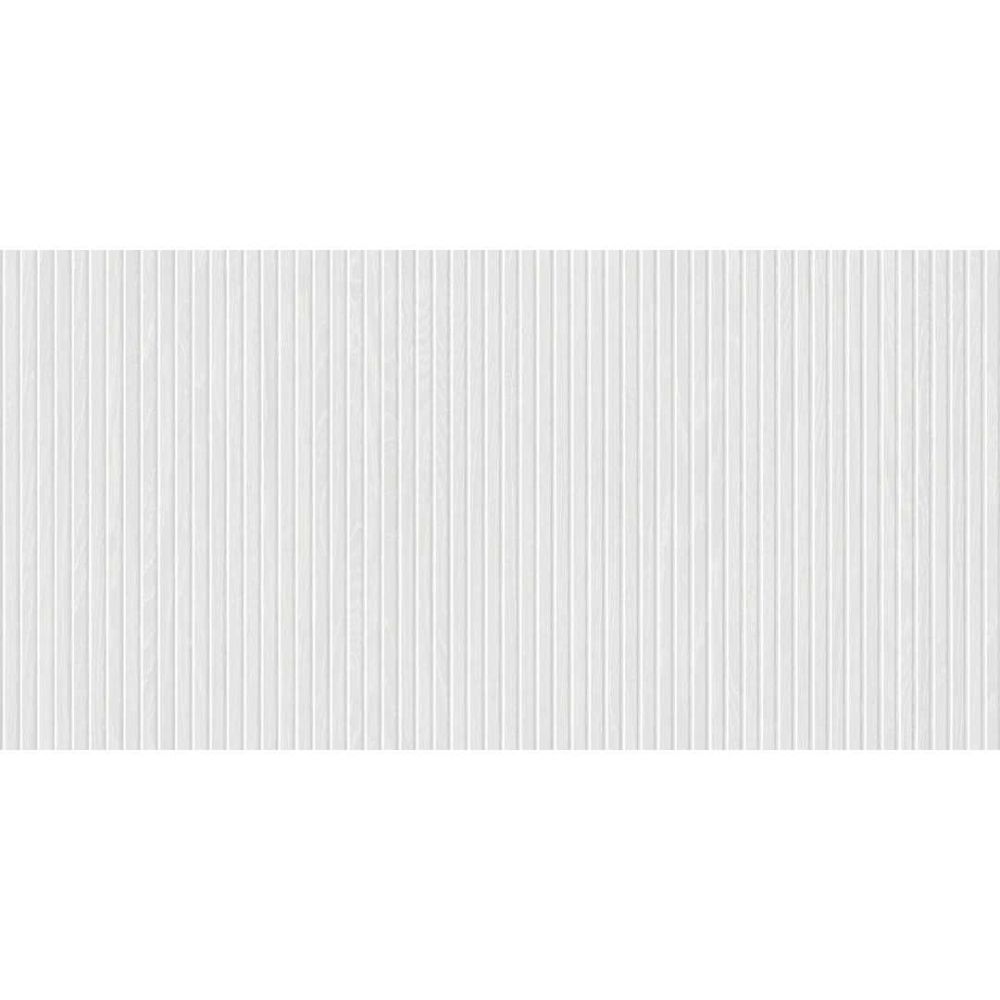 Marquetry 24"x48" White Porcelain Matte Tile