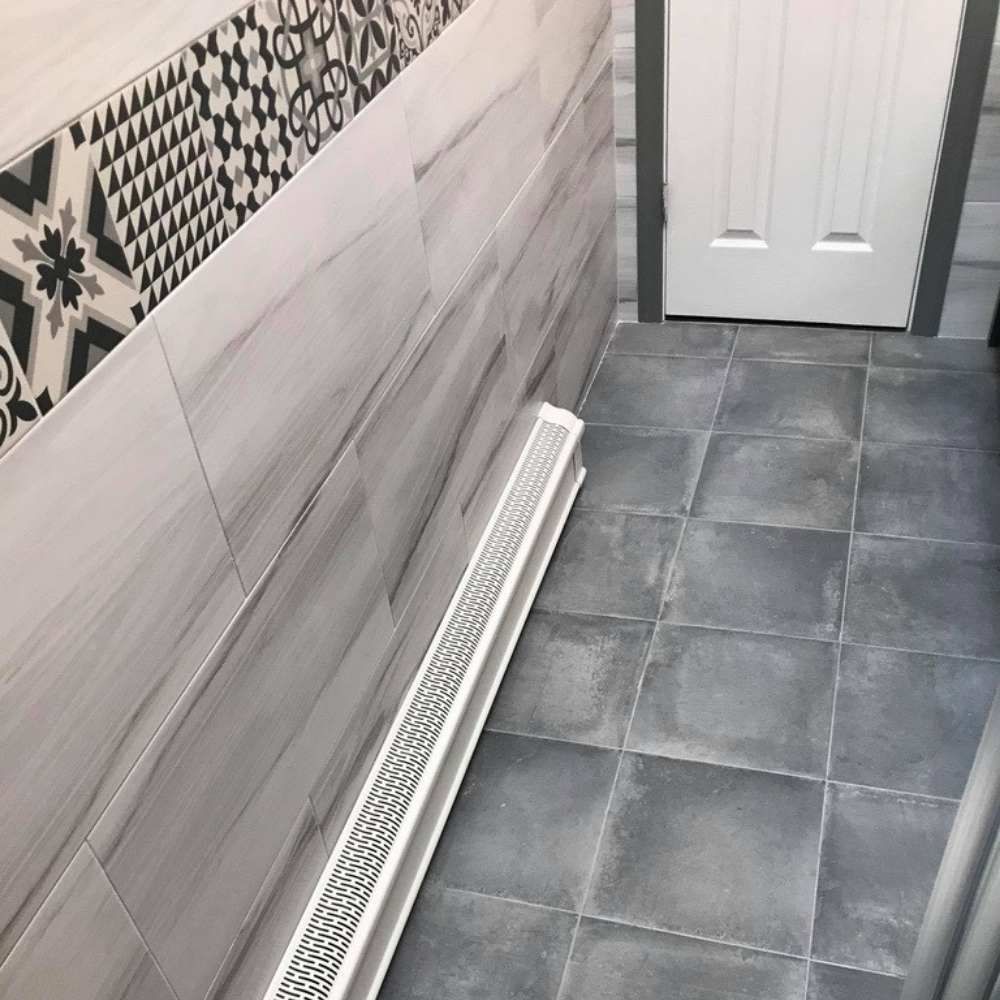 Rustic 13"x13" Gris Porcelain Matte Tile