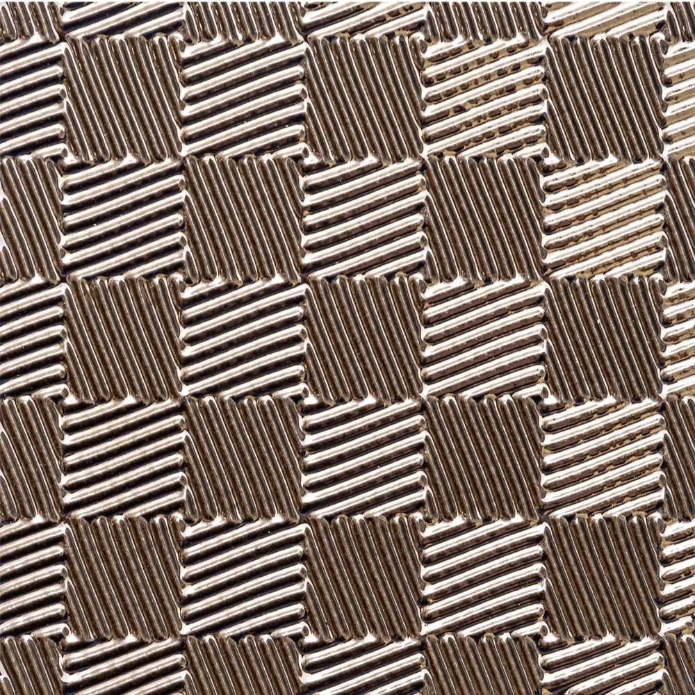 Shine 6"x6" Gold Ceramic Shiny Tile