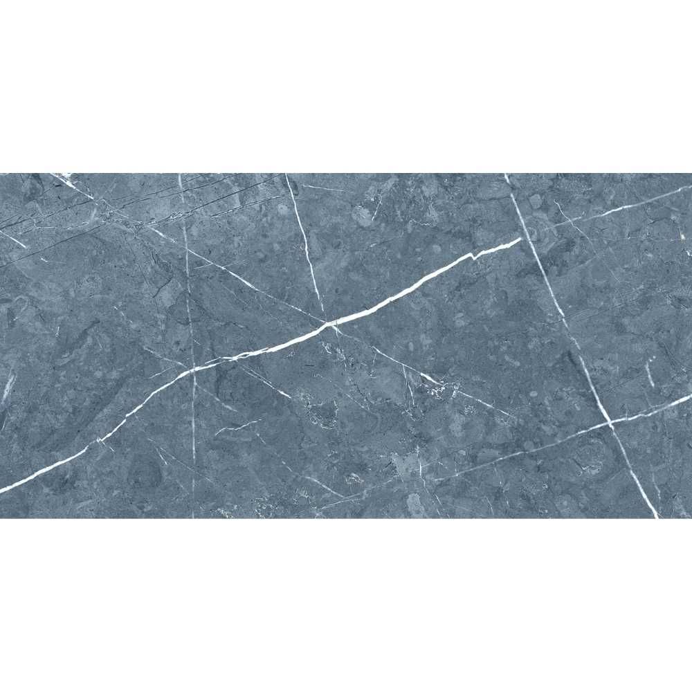 Theater 12"x24" Blue Porcelain Glossy Tile