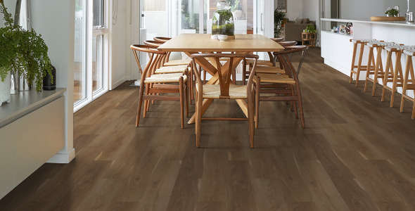 Pantheon HD + Natural Bevel Hardwood Tiles