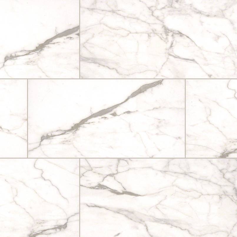 WHITE VENA 12X24 MATTE