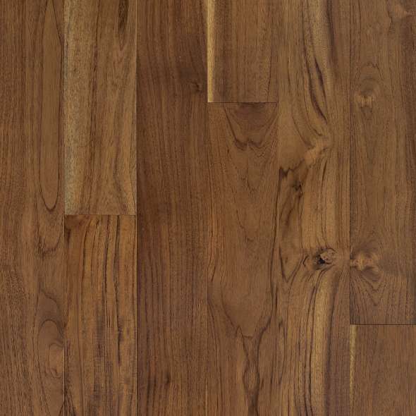 Regatta Teak 5" Hardwood Floor Tiles