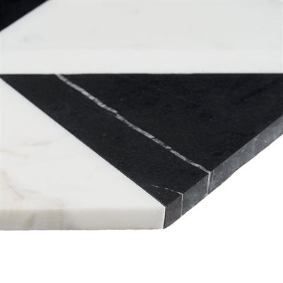 WUNDER 2.0 GRIS NERO - NERO AND CALACATTA WITH THASSOS LINES