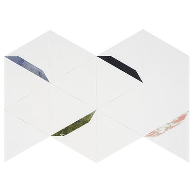 WUNDER THASSOS GEM - THASSOS WITH MULTICOLOR LINES