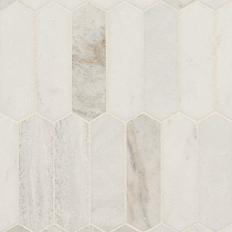 Arabescato Venato White Picket Hon
