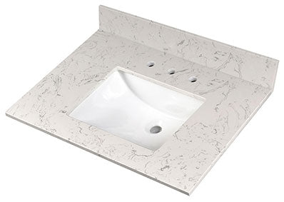 Carrara Sky 21"X4"X2cm Sidesplash