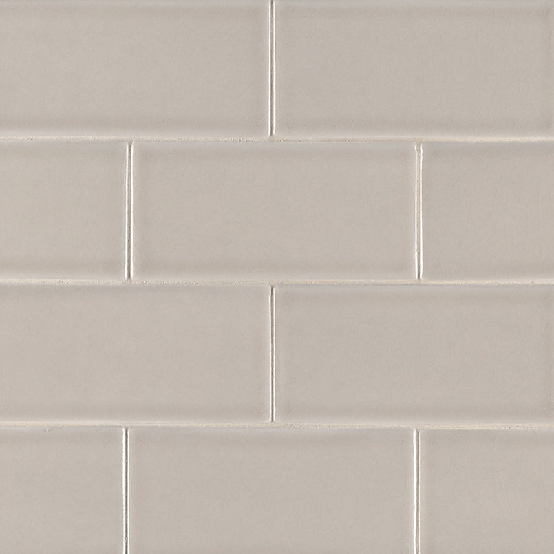 Portico Pearl Glazed Handcrafted 3x6