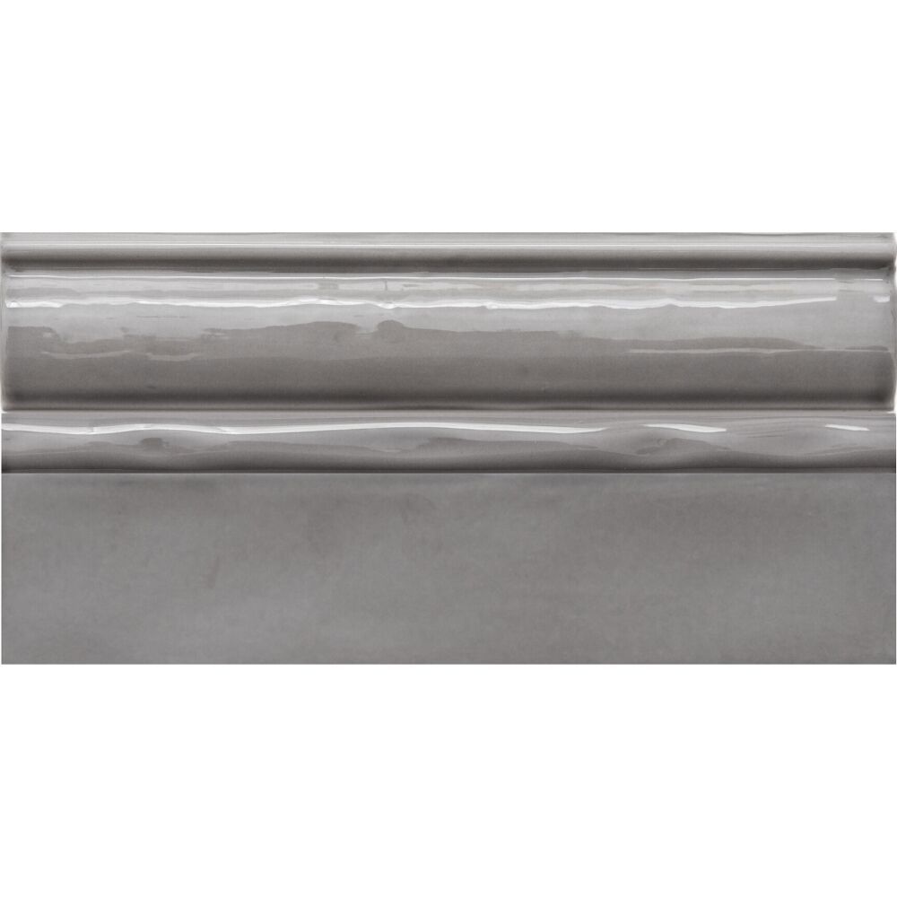 Antika 2"x10" Acero Porcelain Glossy Chairrail
