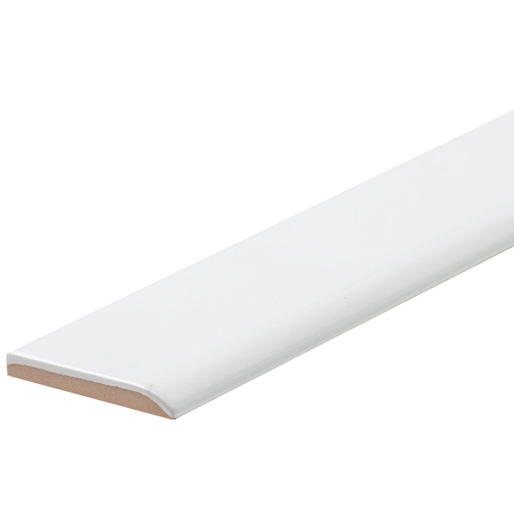 Calacatta Gold 2"x13" Gold Ceramic Matte Bullnose