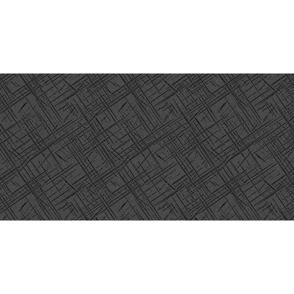 Fame 12"x24" Black Porcelain Textured Tile