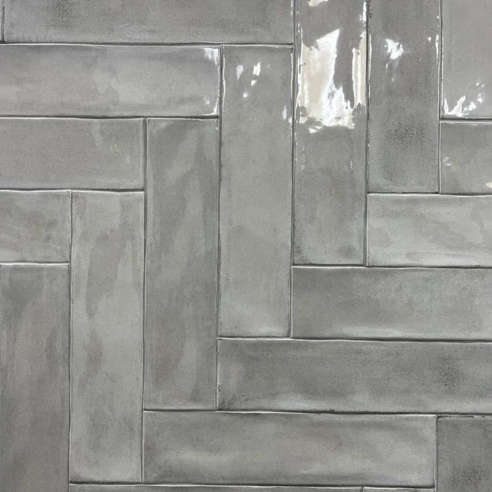 Ondine 3"x12" Dove Grey Ceramic Glossy Tile