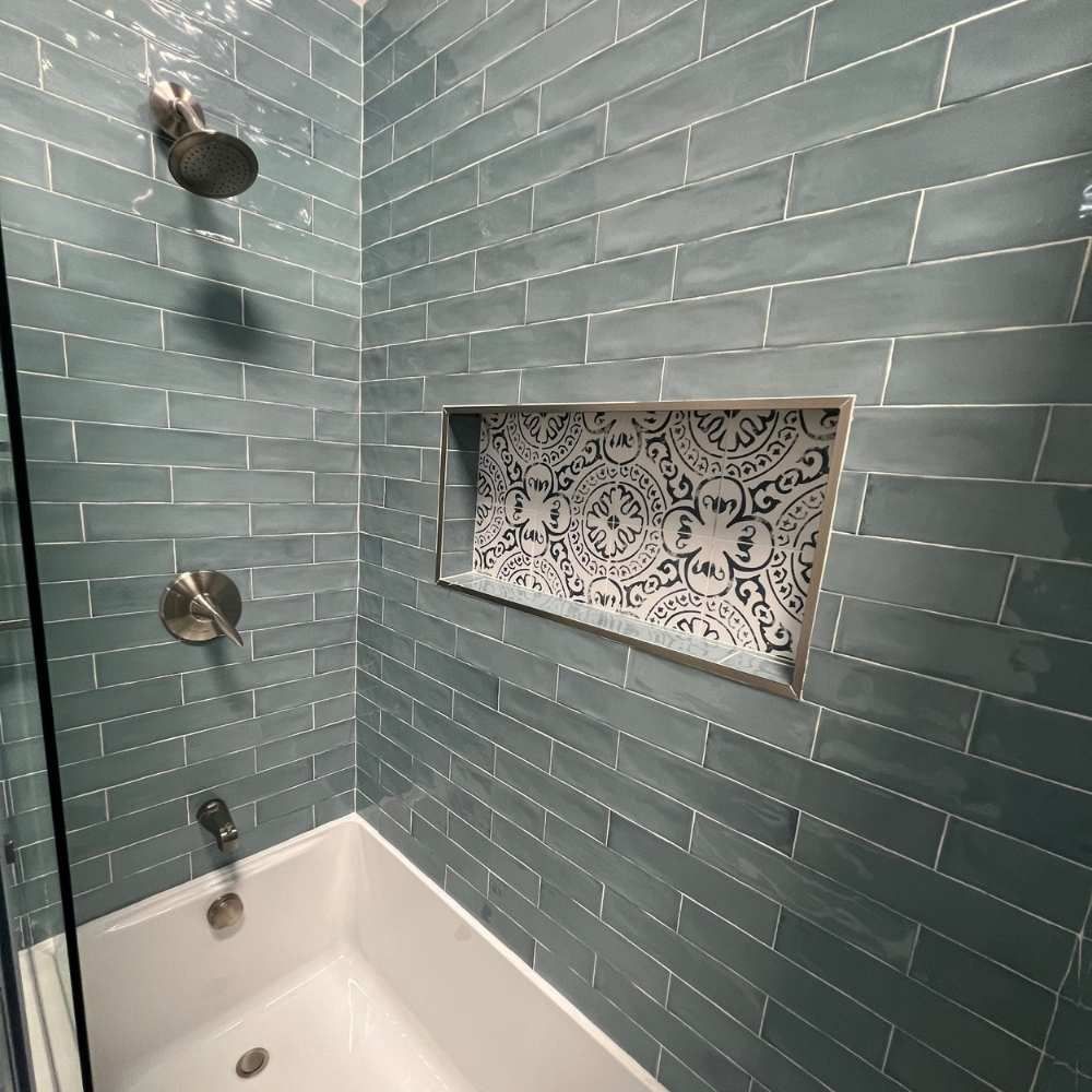Ondine 3"x12" Ocean Ceramic Glossy Tile