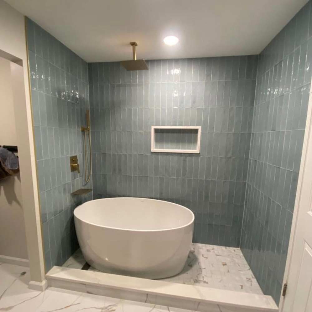 Ondine 3"x12" Ocean Ceramic Glossy Tile