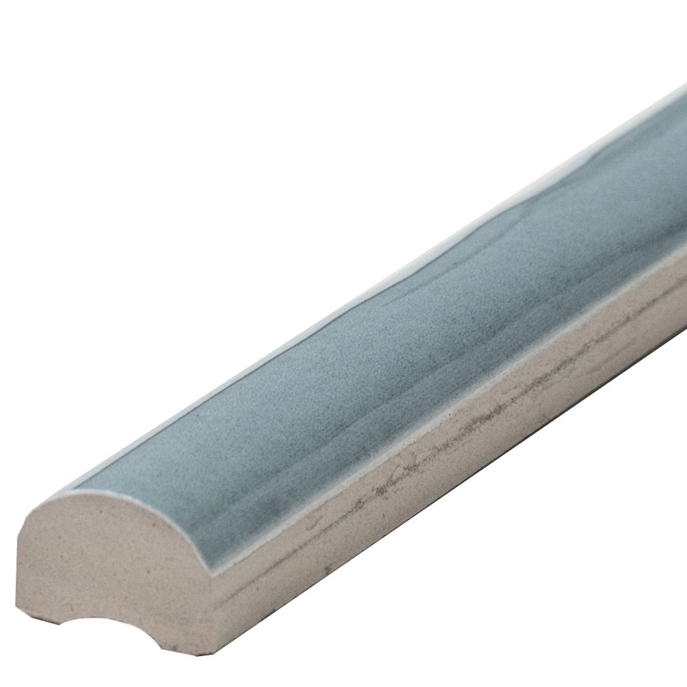 Ondine 3"x12" Ocean Ceramic Glossy Chairrail