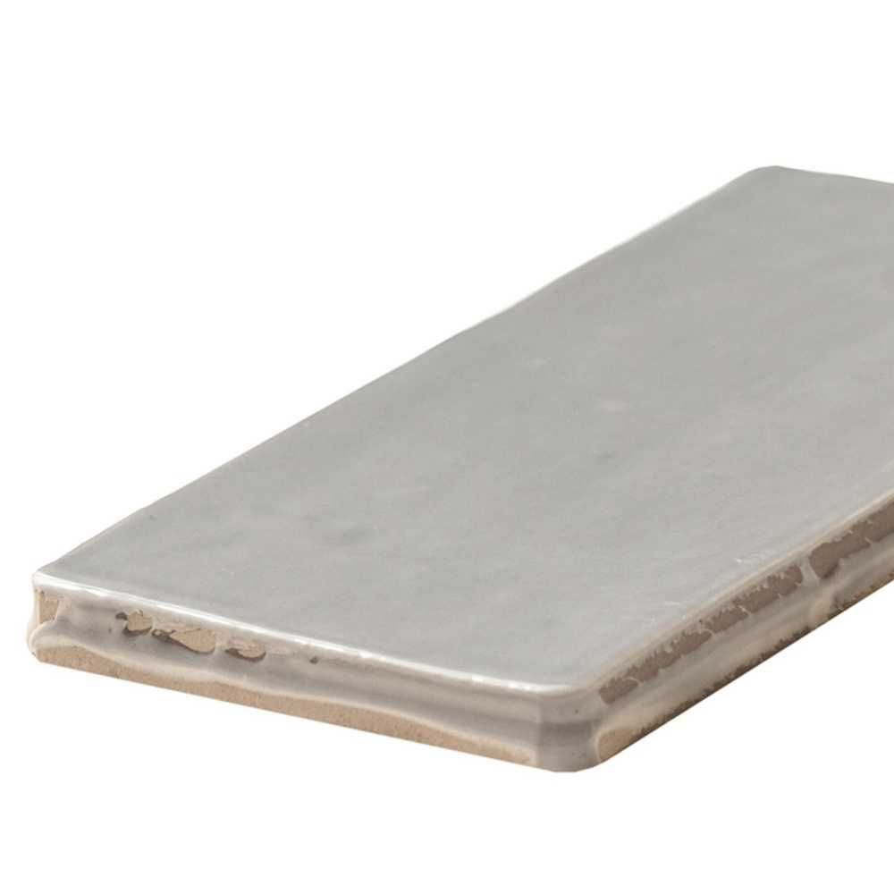 Tribeca 3"x6" Smoke Ceramic Glossy Tile