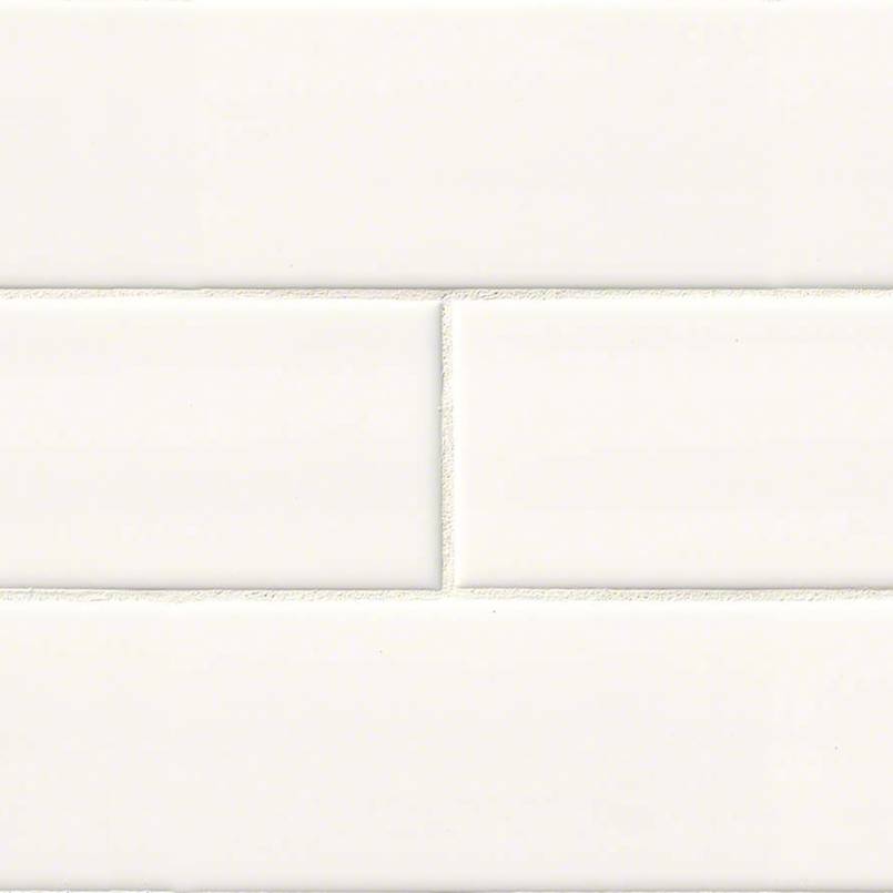 WHITE GLOSSY 4X12
